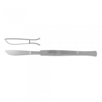 Dissecting Knife / Opreating Knife With Metal Handle Stainless Steel, 15 cm - 6" Blade Size 30 mm